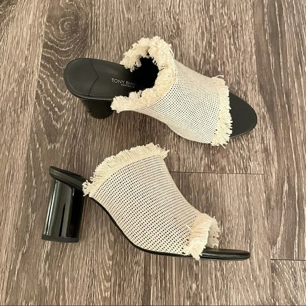 Tony Bianca Australia Bacardi heels nwot